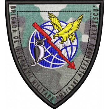 EMBLEMA COMBAT - BRIGADA DE INFORMAII MILITARE MARESAL ALEXANDR AVERESCU 